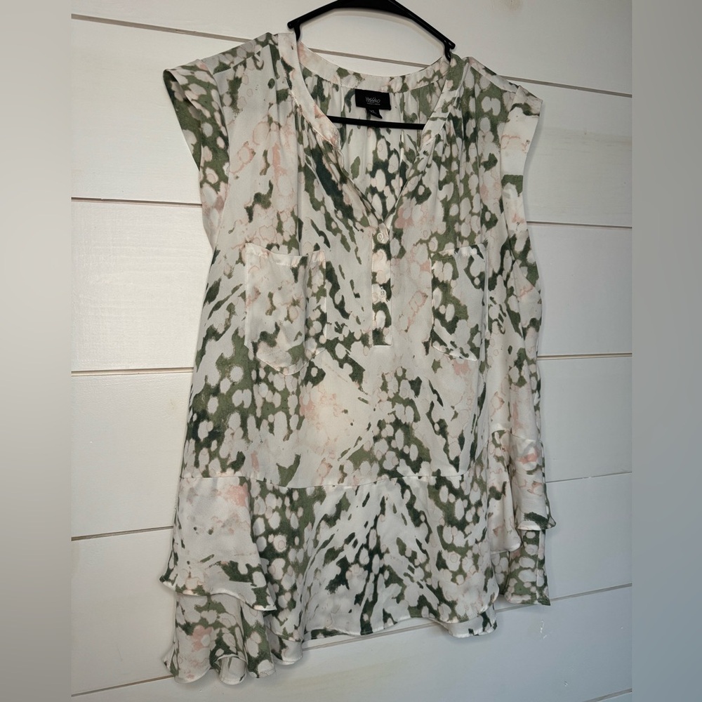 Mossimo pattern blouse - Picture 3 of 5